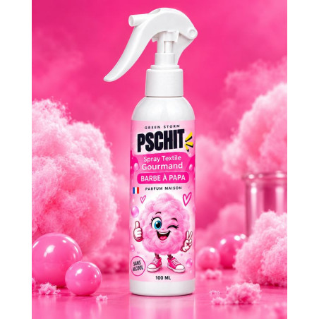 Pschit Barbe à Papa — Spray textile gourmand 100 ml