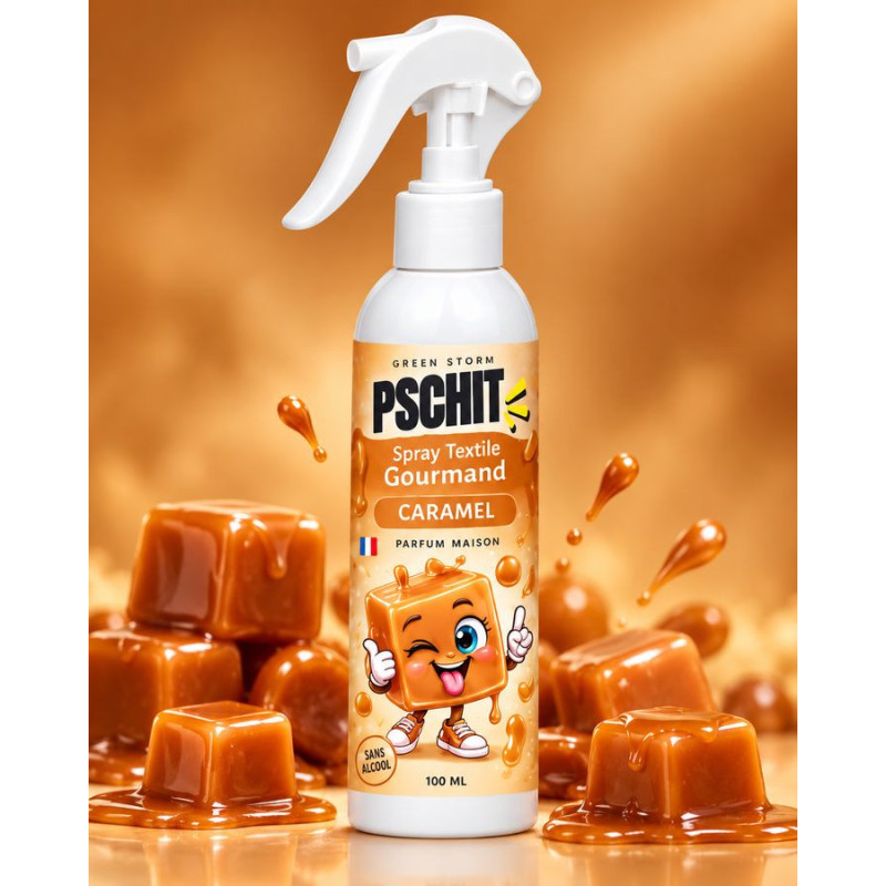 Pschit Caramel — Spray textile gourmand 100 ml