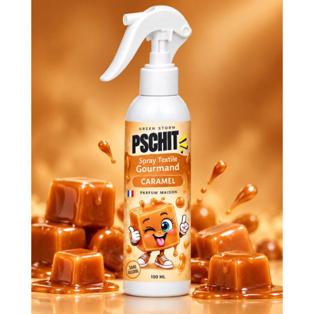 Pschit Caramel — Spray textile gourmand 100 ml