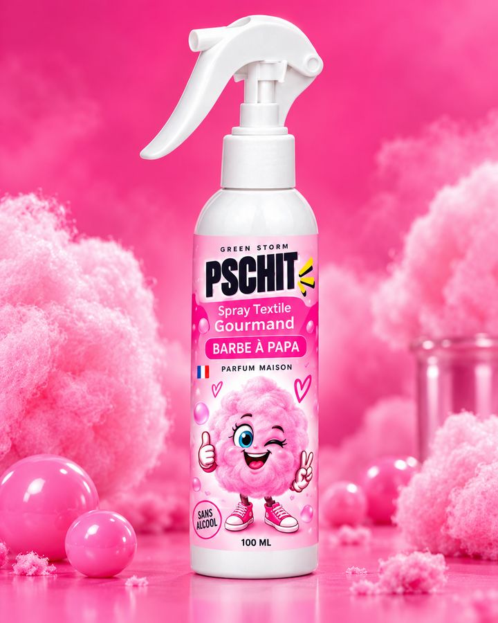 Spray Pschit Barbe à Papa